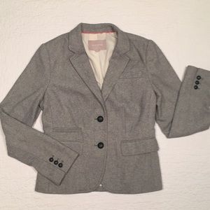 Banana Republic - Wool Tweed Blazer - Fully Lined